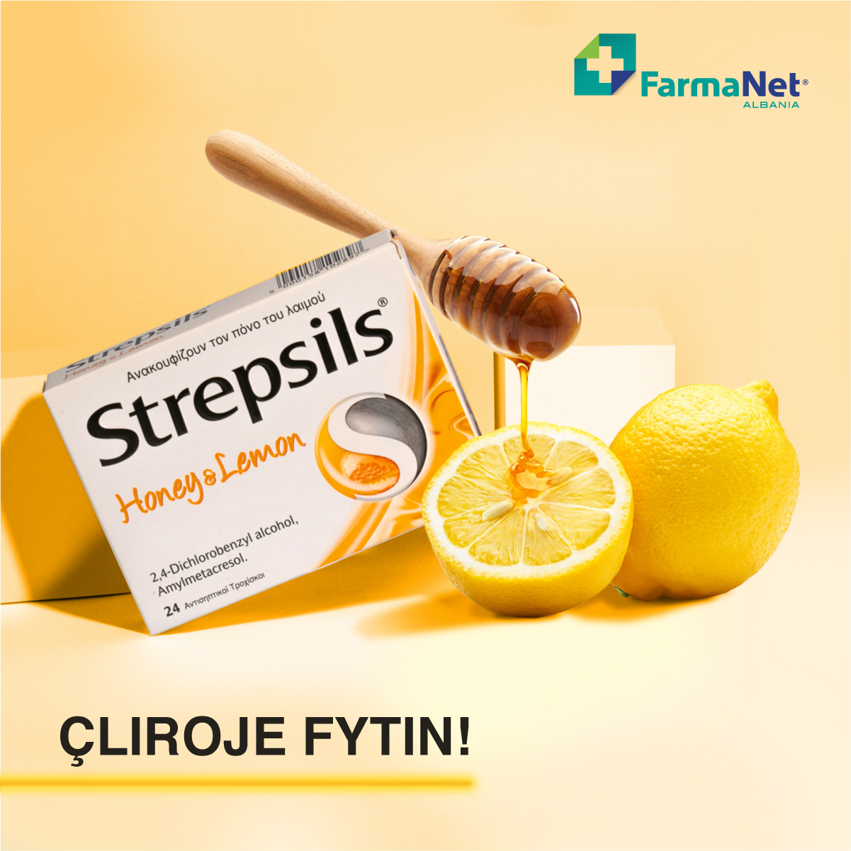 Strepsils Honey&Lemon