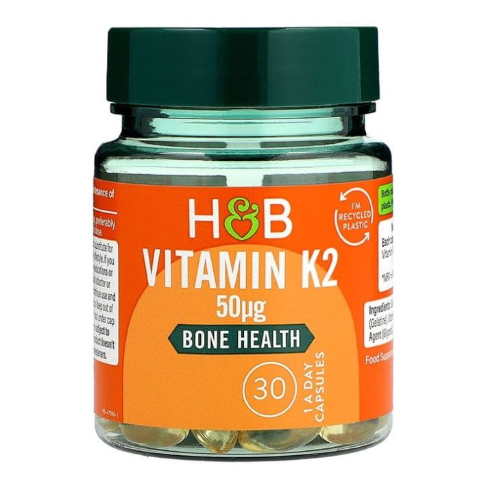 Vitamin K2 50microgram 30 Capsules Holland & Barrett