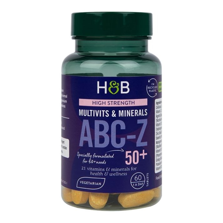 ABC-Z 50+ Multivits & Minerals 60 Tableta Holland & Barrett