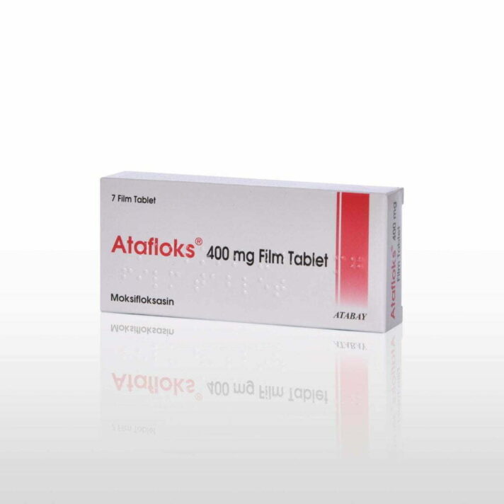 Atafloks 400mg (moxifloxacin) X 7 Tableta Atabay